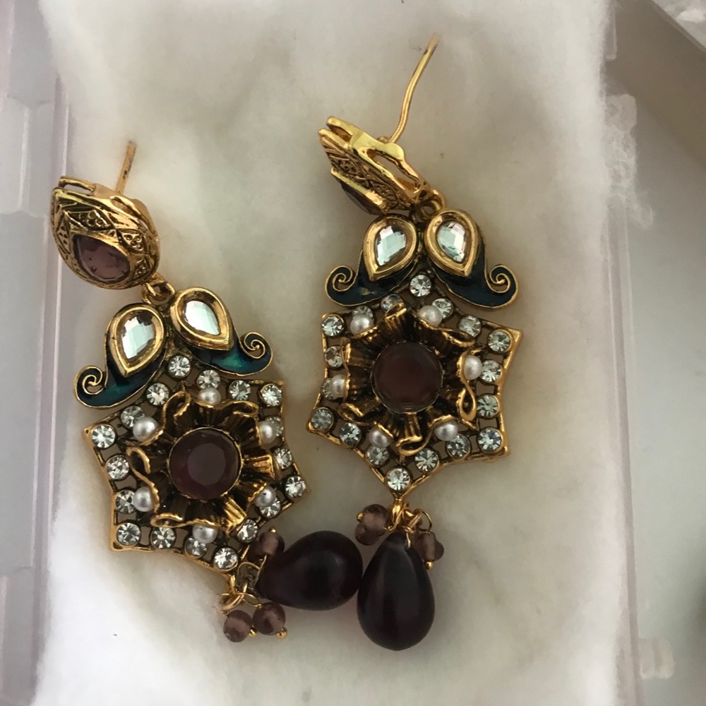 Indian earrings jumka